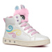 Geox Sneakersy J Skylin Girl J468WA 0NFBH C0653 S Biela