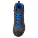 Chlapčenská nepremokavá turistická obuv Trollsteinen Hiker polovysoká sivo-modrá