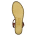 COSMOS COMFORT Remienkové sandále  hnedá