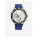 Men's Watch with Armani Exchange Blue Strap - Men's