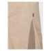 Ecoalf Úpletové šaty Ter GADRTERAL6260WW22 Béžová Regular Fit