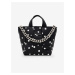Black women's patterned handbag Desigual New Splatter Valdivia - Women