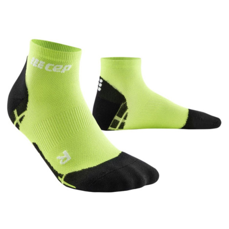 CEP Kotníkové ponožky ULTRALIGHT pánské flash green/black