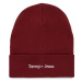 Tommy Jeans Čiapka Tjm Sport Beanie AM0AM11016 Červená