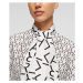 Blúzka Karl Lagerfeld Future Logo Silk Shirt W/Tie