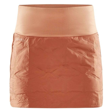 Craft ADV SUBZ 2 W Dámska zateplená funkčná sukňa, oranžová, veľkosť