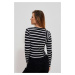 Fitted striped blouse