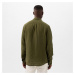 Bunda GAP Longsleeve Linen Shirt Army Jacket Green