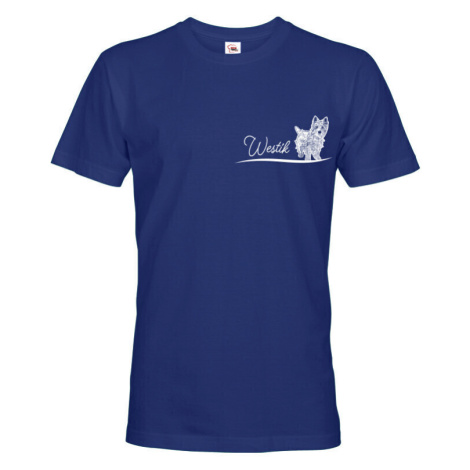 Pánské tričko West Highland White teriér - darček pre milovníkov psov