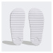 ADIDAS SPORTSWEAR Plážové / kúpacie topánky 'adilette'  strieborná / biela