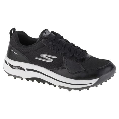 Čierne pánske tenisky Skechers Go Golf Arch Fit 214018-BKW