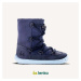 Detské zimné barefoot topánky Be Lenka Snowfox Kids 2.0 - Dark & Light Blue