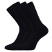 Lonka Finego Unisex ponožky s voľným lemom - 3 páry BM000001470200101092 tmavo modrá