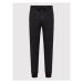 Versace Jeans Couture Teplákové nohavice Vemblem Embro 72GAAT04 Čierna Regular Fit