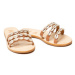 Manebi Šľapky Leather Sandals S 0.1 Y0 Hnedá