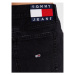 Tommy Jeans Džínsové šortky Hot Pant DW0DW15591 Čierna Regular Fit
