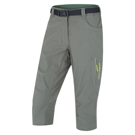 Women's 3/4 pants HUSKY Klery L green