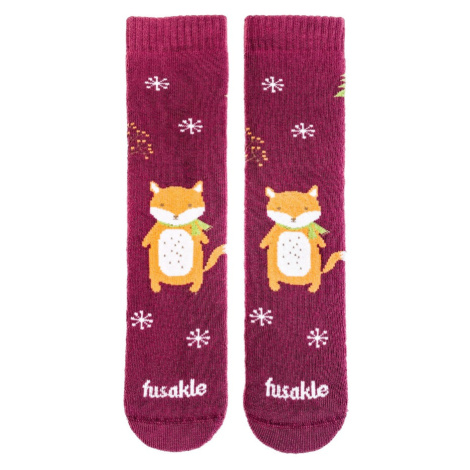 Detské ponožky Froté Liščica Fusakle