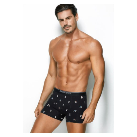 Pánske boxerky ENRICO COVERI EB1268 black