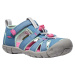 KEEN Seacamp II CNX Youth Detské sandále coronet blue/hot pink 10044203KEN01C07