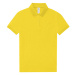 B&amp;C Dámske polo tričko PW463 Mellow Yellow