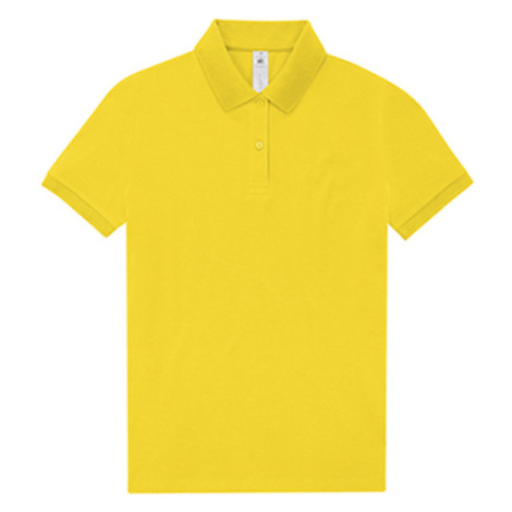 B&amp;C Dámske polo tričko PW463 Mellow Yellow B&C