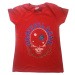 Grateful Dead tričko Space Your Face & Logo Červená