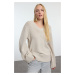 Trendyol Stone More Sustainable Wide Pattern Basic Knit Sweater