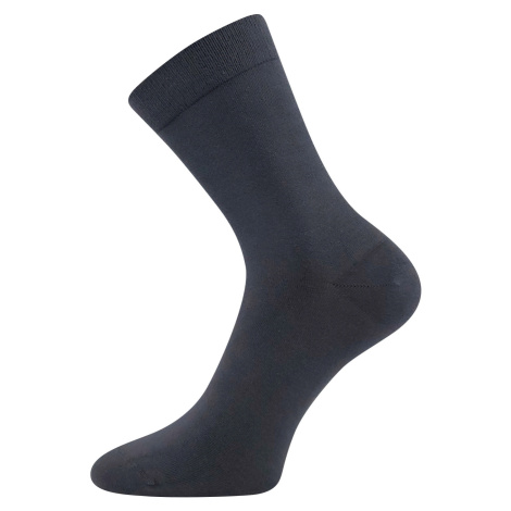 Lonka Drmedik Unisex ponožky s voľným lemom - 3 páry BM000003618800101388 tmavo šedá