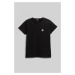 Tričko Karl Lagerfeld Wax Seal Logo T-Shirt Čierna