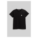 Tričko Karl Lagerfeld Wax Seal Logo T-Shirt Black