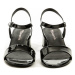Tamaris 1-28249-20 čierne dámske sandále
