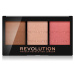 Makeup Revolution Ultra Sculpt & Contour paleta na kontúry tváre odtieň 04 Ultra Ligt/Medium