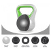 Gorilla Sports Kettlebell činka, vinylová, sv. zelená, 16 kg