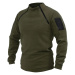 90777 Dewberry Mens Fleece with Arm Pocket-DARK KHAKI