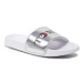 Tommy Hilfiger Šľapky Smile Print Pool Slide T3A0-32194-1367 S Strieborná