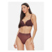 Triumph Stringové nohavičky Tempting Sheer Highwaist String 10215943 Hnedá