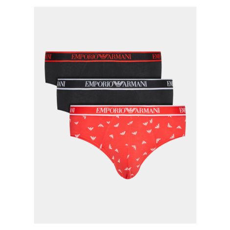 Emporio Armani Underwear Súprava 3 kusov slipov 111734 3R717 24221 Farebná