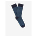 Tmavomodré pánske pruhované ponožky Celio Vicaire