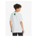 Biele chlapčenské tričko Puma x MINECRAFT
