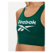 Reebok Top Identity Big Logo Cotton Bralette 100076020 Zelená Slim Fit