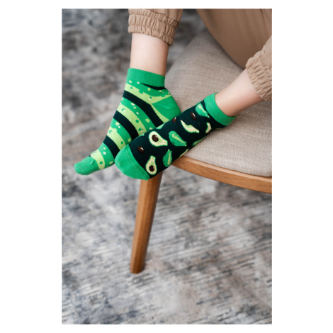 Avocado socks 034-A023 Dark green Dark green More