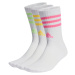 adidas Dosp. ponožky 3S C SPW CRW 3P Farba: Biela