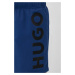 Plavkové šortky HUGO tmavomodrá farba,50469311