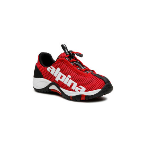 Alpina Sneakersy Ewl Jr 6423-1K Červená