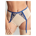 Panache Rosa Suspender Brief cobalt/latte 10794 46