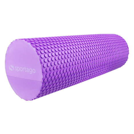Yoga valec Sportago Seymour 45x15 cm, fialový