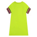 Dievčenské šaty Marc Jacobs žltá farba, mini, rovný strih