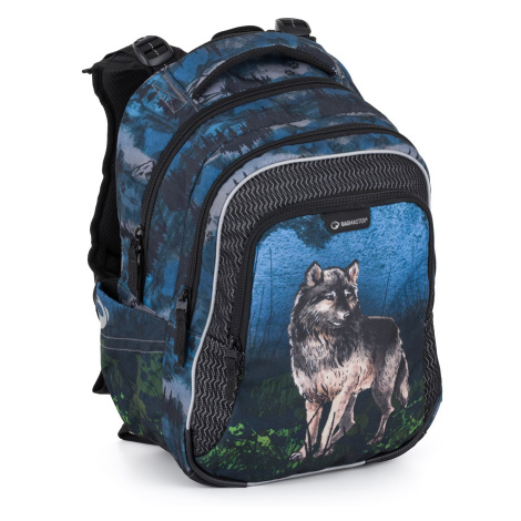 Školský batoh Bagmaster LUMI 24 F - wolf blue 23 l 230306