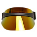 Cool Plastic Visor Black/Orange